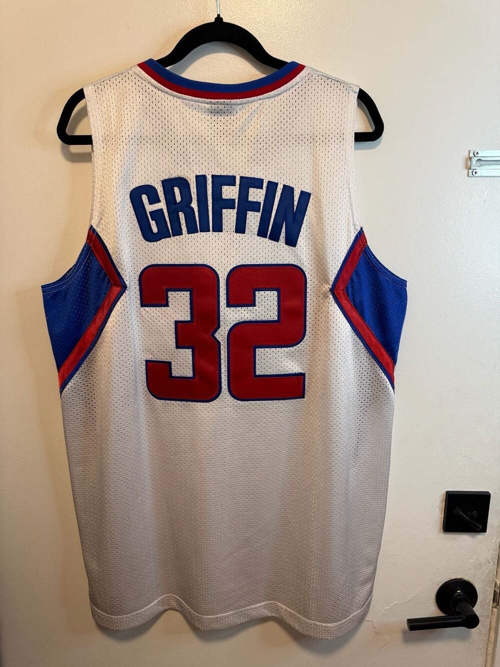 Adidas NBA Blake Griffin Los Angeles Clippers #32 Swingman Jersey White Size 48